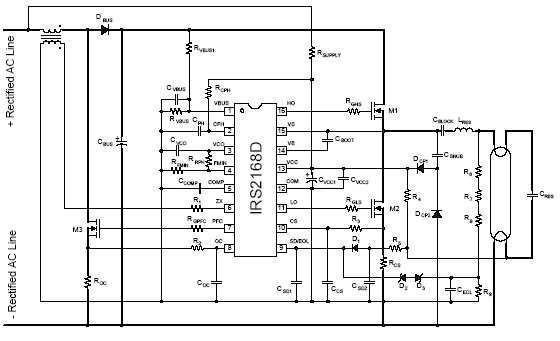 International Rectifier - IRS2168DPBF | Advanced PFC and Ballast ...